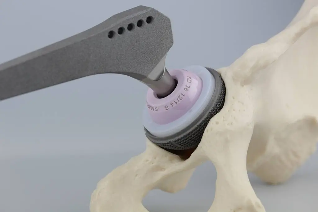 Hip Implant testing from an accredited lab